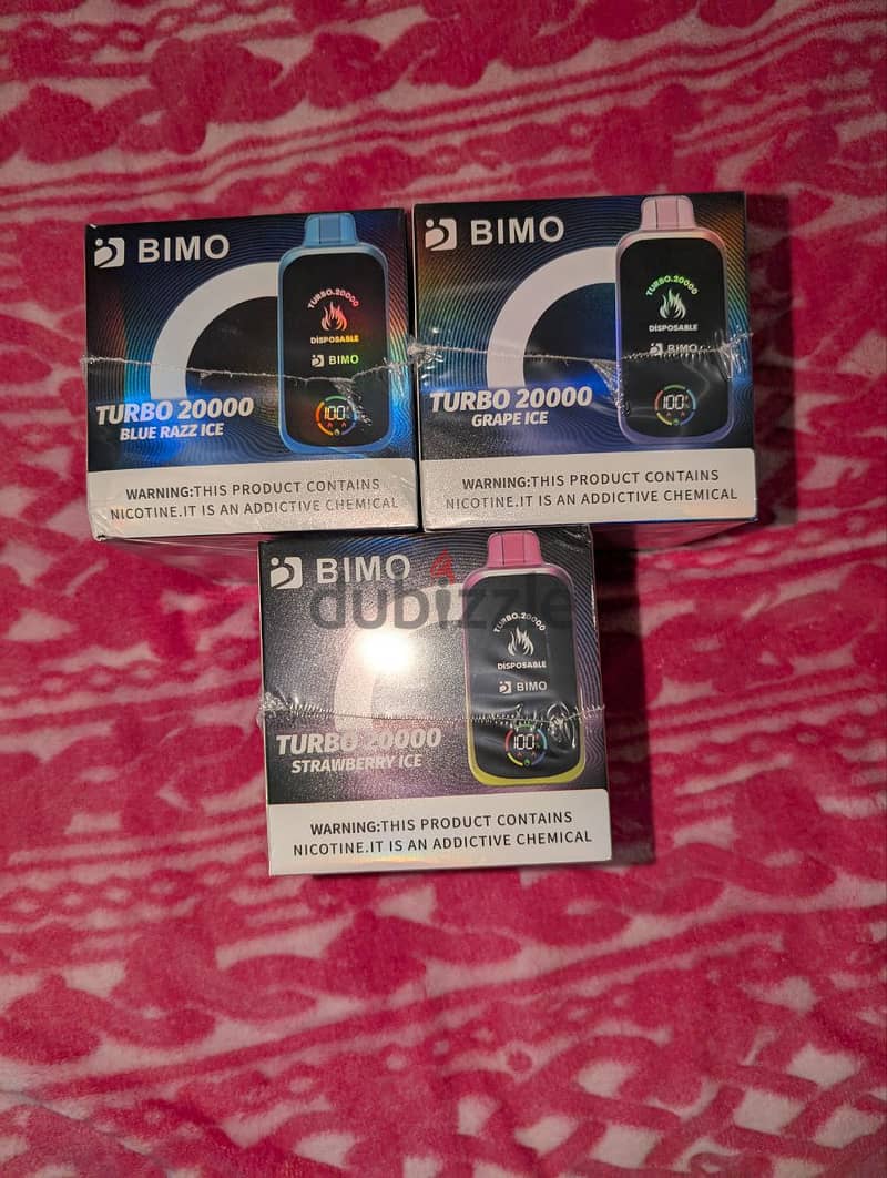 Bimo vapes. 20k puffs. 0