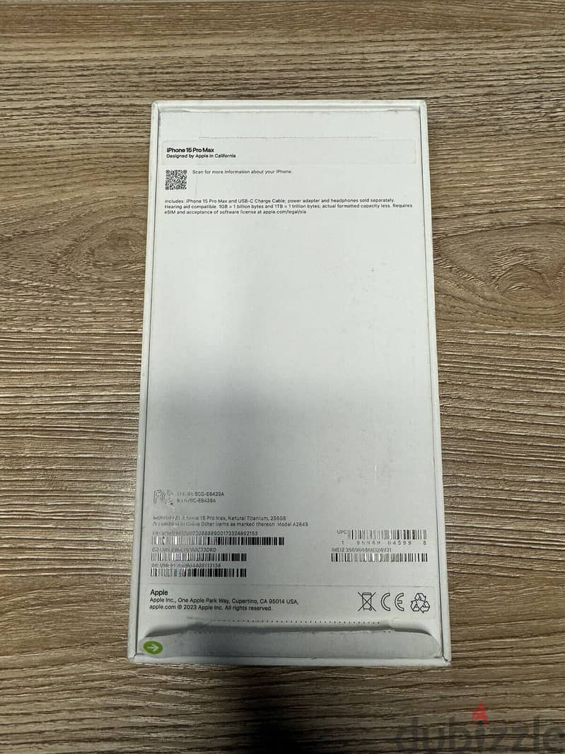 Apple iPhone 15 Pro Max -256 GB- Natural Titanium,BRAND NEW. 3