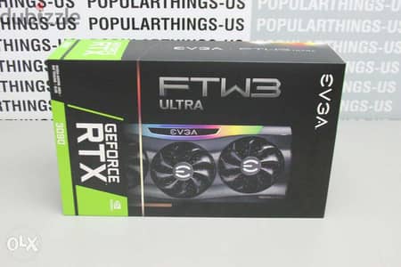 SEALED EVGA NVIDIA GeForce RTX 3090 24GB FTW3 Ultra GDDR6X