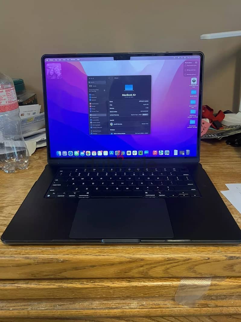 Apple - MacBook Air 13-inch Laptop - M 3 chip - 8GB Memory - 256GB SSD 0