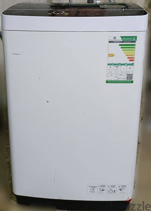 Classpro 7KG Automatic Washing Machine - Like New, 100x Fast Wash, 4