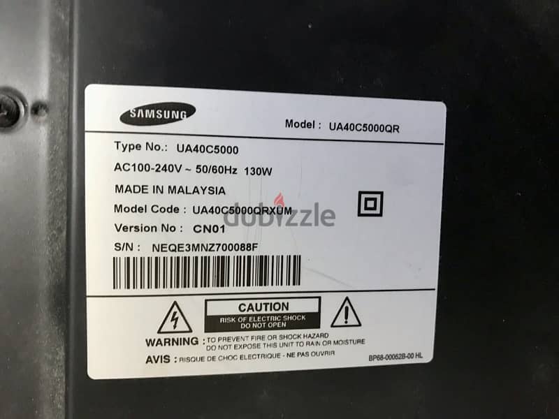 Samsung LCD 40” like new 1