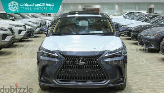 لكزس ان اكس 350 أي اتش 2024 رمادي هايبرد/هجين