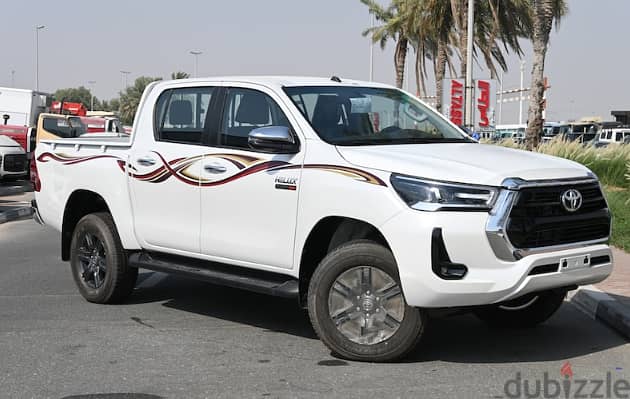 New TOYOTA HILUX DC DIESEL 2.4L 4X4 2024 - تويوتا هايلكس دي سي ديزل 2. 0