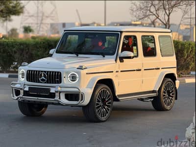 New *2025* Mercedes-Benz G 63 AMG GCC SPEC PEARL WHITE UNDER WARRANTY