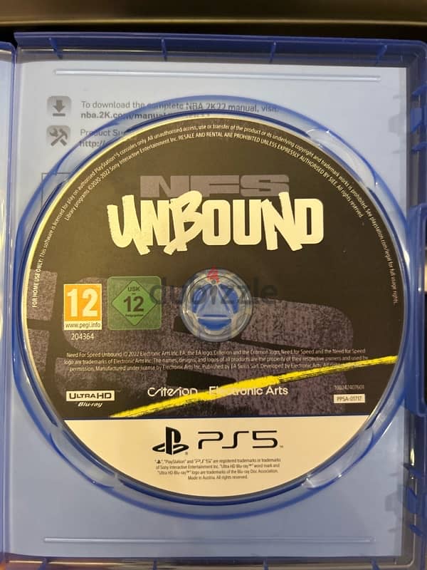 Need for speed unbound PS5 0