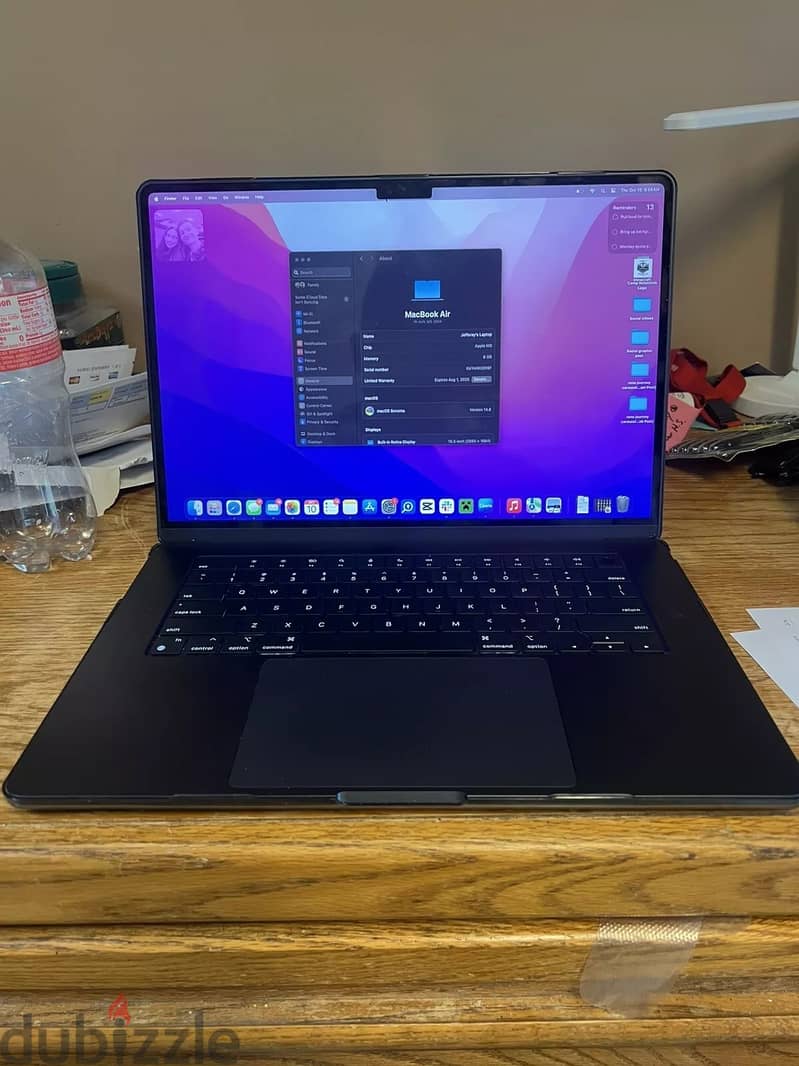 Apple - MacBook Air 15 - M2 chip - 16GB Memory - 512GB SSD 0