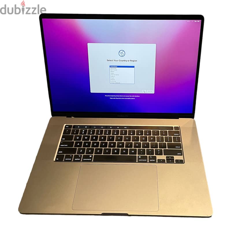 Apple MacBook Pro 16 Inch 2019 2.3GHz  1TB 16GB RAM Touch Bar 1