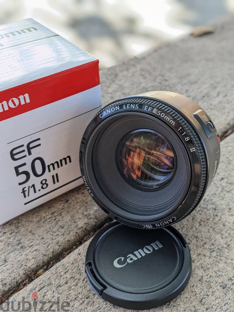 CANON EF 50MM F/1.8 II LENS 0