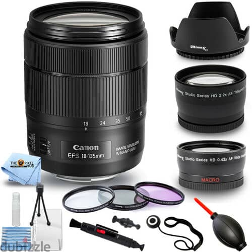 CANON EF-S 18 - 135MM F/3.5-5.6 IS USM LENS 0