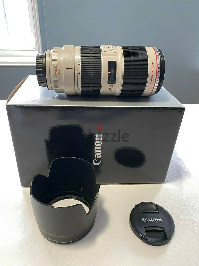 Canon - EF 70-200mm f/2.8L IS III USM Optical Telephoto Zoom Lens 0