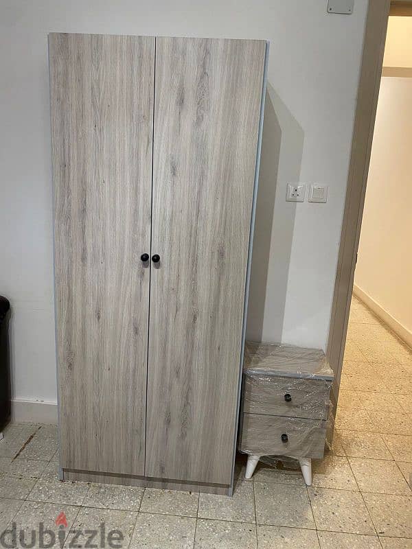 Elegant 2-Door Wardrobes in Jeddah | Brand New| Multiple colors 2