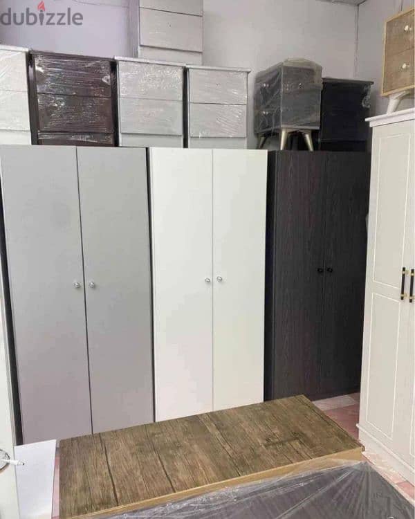 Elegant 2-Door Wardrobes in Jeddah | Brand New| Multiple colors 4