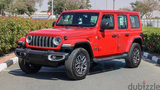 Jeep Wrangler 2024  UNLIMITED SAHARA I4 2.0T 4X4 GCC 0 KM