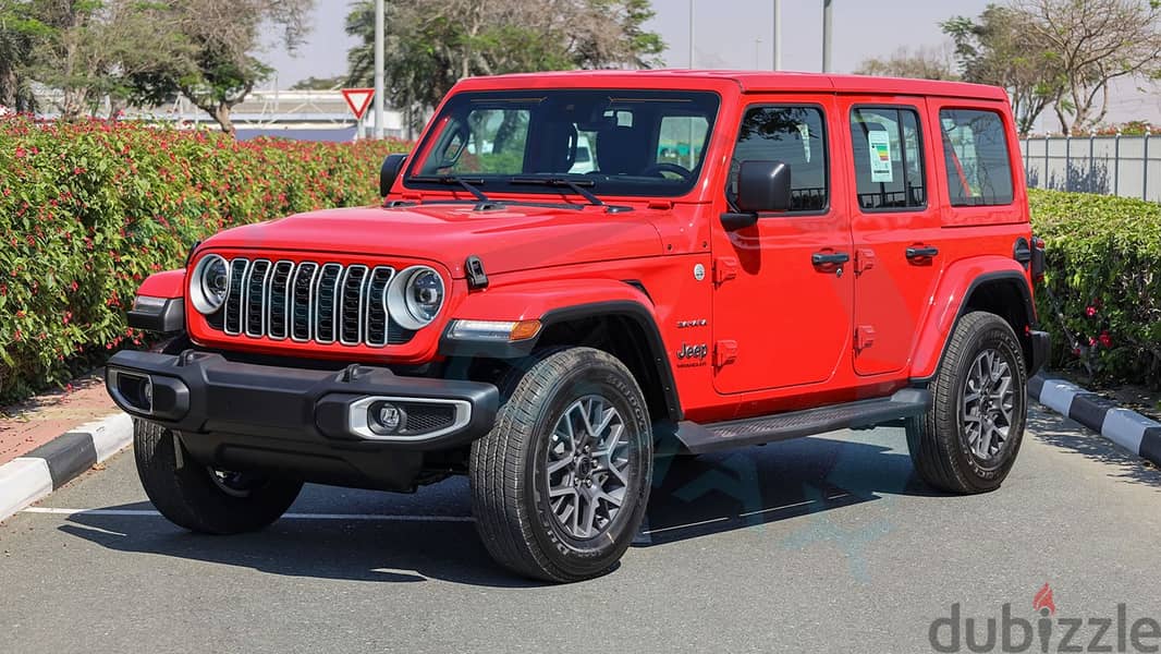 Jeep Wrangler 2024  UNLIMITED SAHARA I4 2.0T 4X4 GCC 0 KM 0