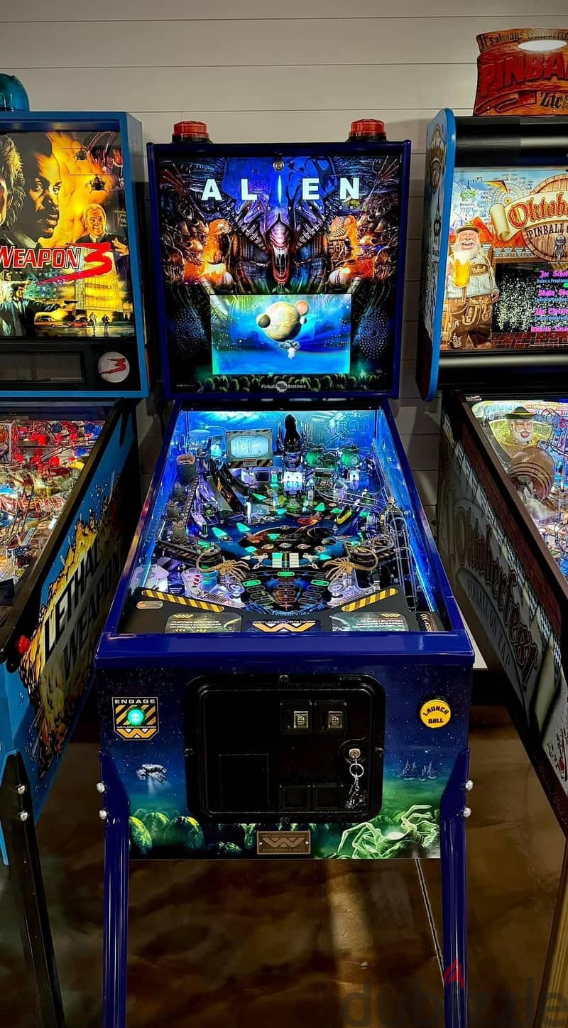 Alien Limited Version (LV) #217 Pinball Machine + EXTRAS 1