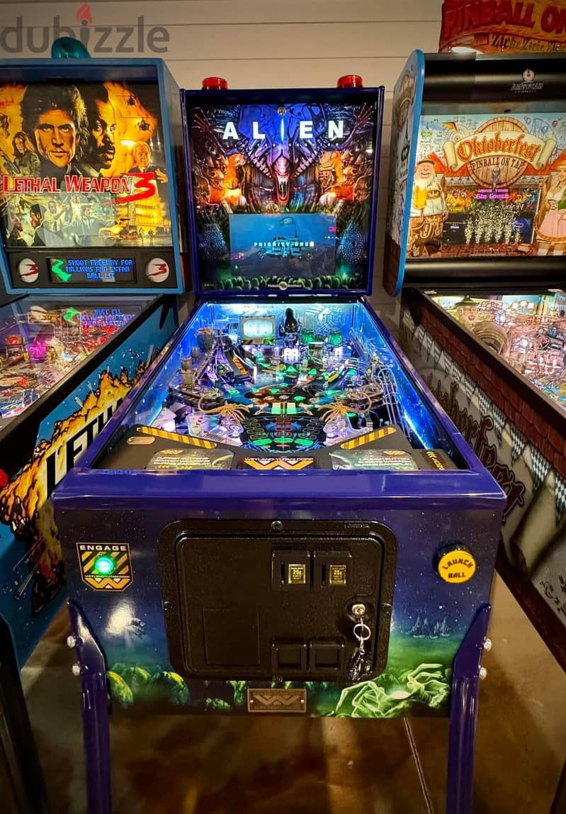 Alien Limited Version (LV) #217 Pinball Machine + EXTRAS 6