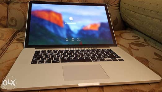 RETINA Slim Mac Book Pro - Intel Core i7 - Ram 8GB- SSD 256- Screen 15