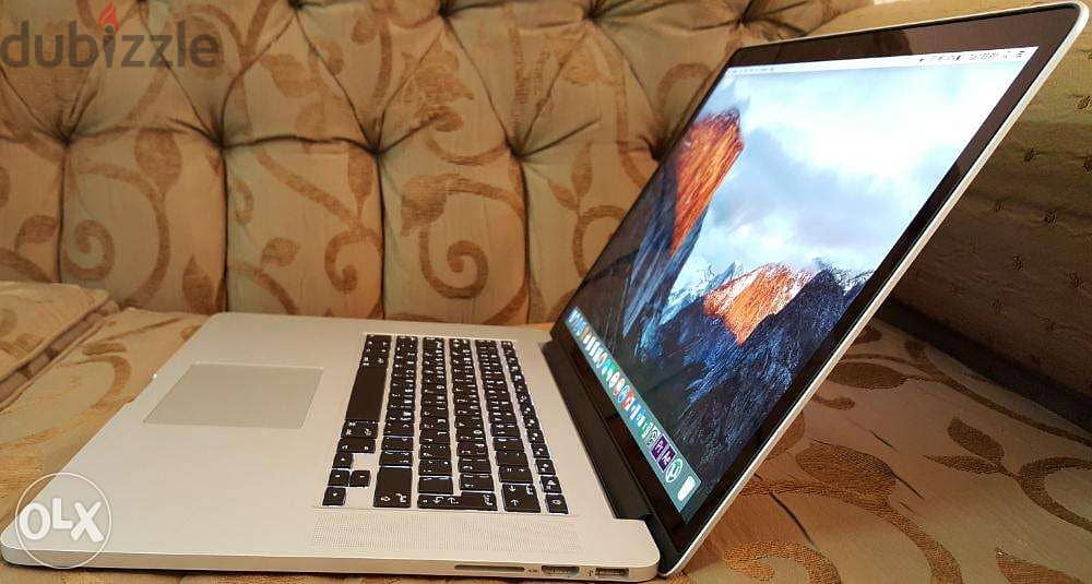 RETINA Slim Mac Book Pro - Intel Core i7 - Ram 8GB- SSD 256- Screen 15 3