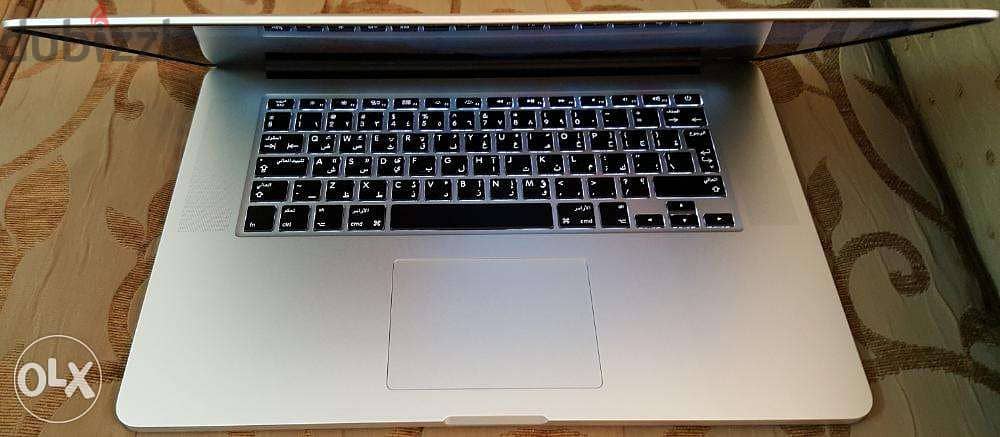 RETINA Slim Mac Book Pro - Intel Core i7 - Ram 8GB- SSD 256- Screen 15 4