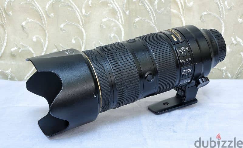 Lens NIKON 70-200mm F/2.8E FL ED VR Nano Crystal 2