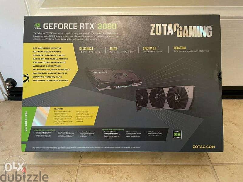 !!NEW!! ZOTAC NVIDIA GeForce RTX 3090 Trinity OC 1