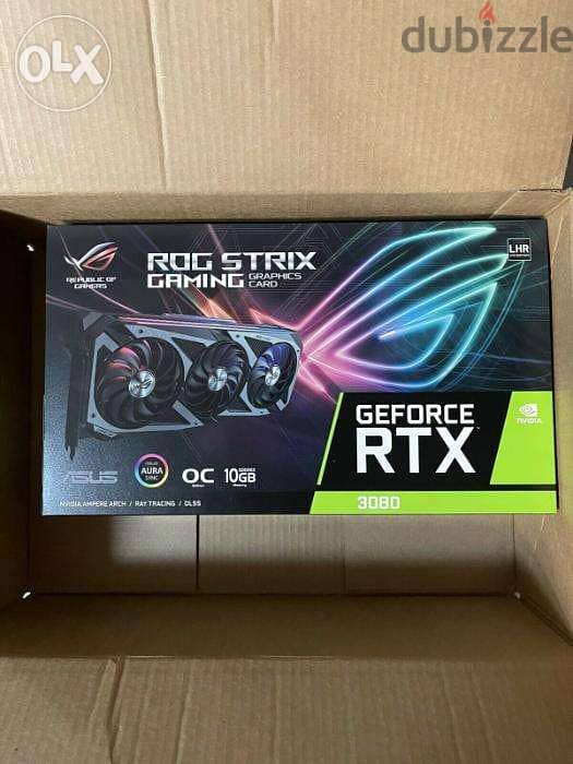 ASUS ROG Strix GeForce RTX 3080 OC 10GB 0