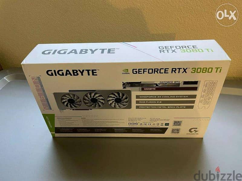 NEW GIGABYTE GeForce RTX 3080 Ti Vision 1