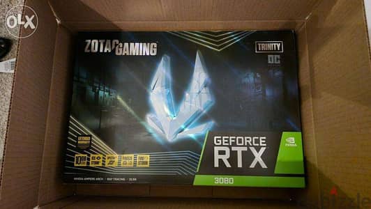 NEW  ZOTAC GeForce 3080 RTX Trinity OC 10GB LHR