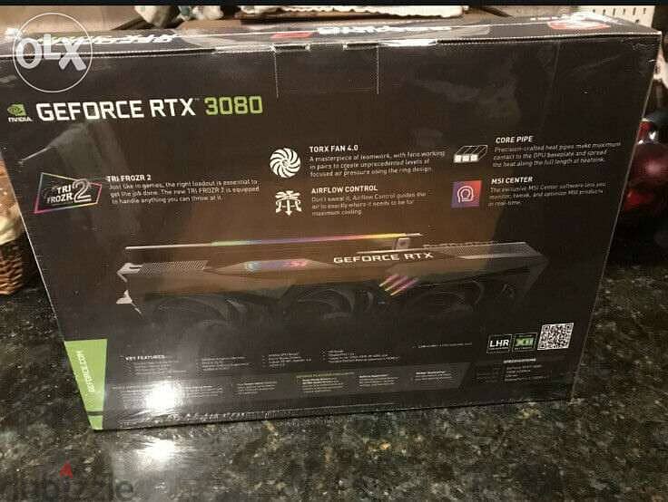 NEW MSI NVIDIA Geforce RTX 3080 GAMING Z Trio 1