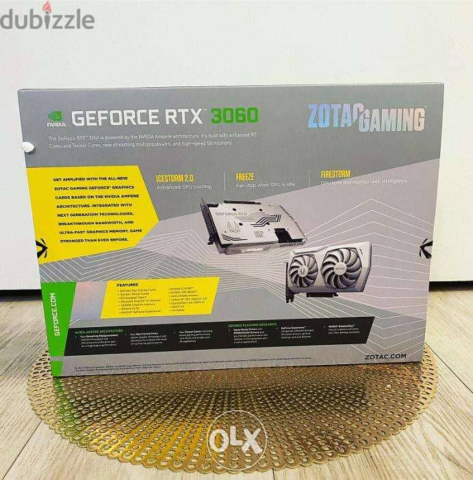 NEW ZOTAC Gaming GeForce RTX 3060 1