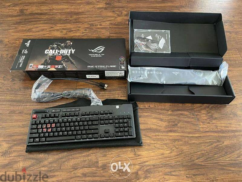 NEW ASUS ROG Strix Flare Call of Duty-Black Ops 4 Edition USB 0