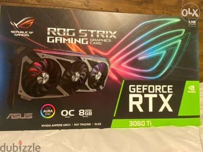 NEW ASUS ROG Strix NVIDIA GeForce RTX 3060 Ti V2