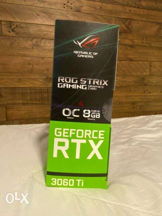 NEW ASUS ROG Strix NVIDIA GeForce RTX 3060 Ti V2 1