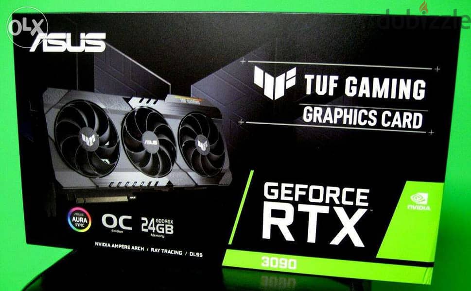 NEW ASUS TUF Gaming GeForce RTX 3090 OC Edition 24GB 2