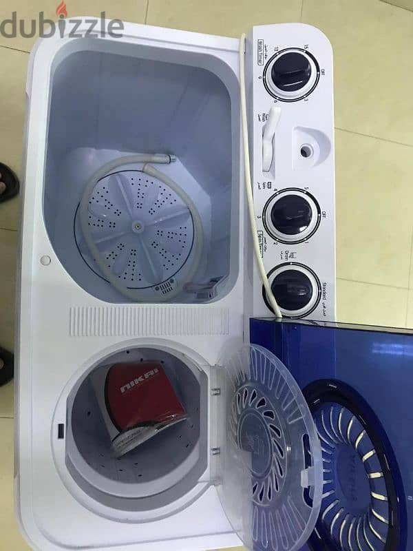 NIKAI Washing Machine 5 kg Semi Auto 3