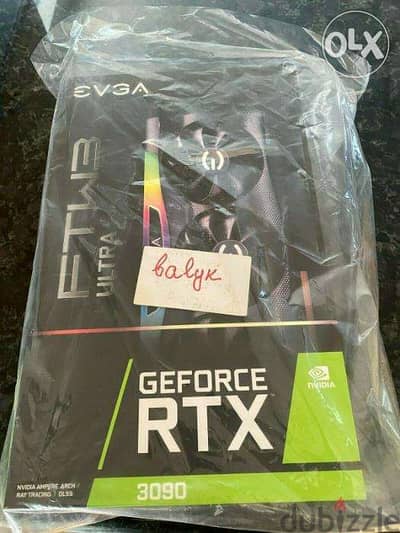 NEW EVGA GeForce RTX 3090 Ftw3 Ultra