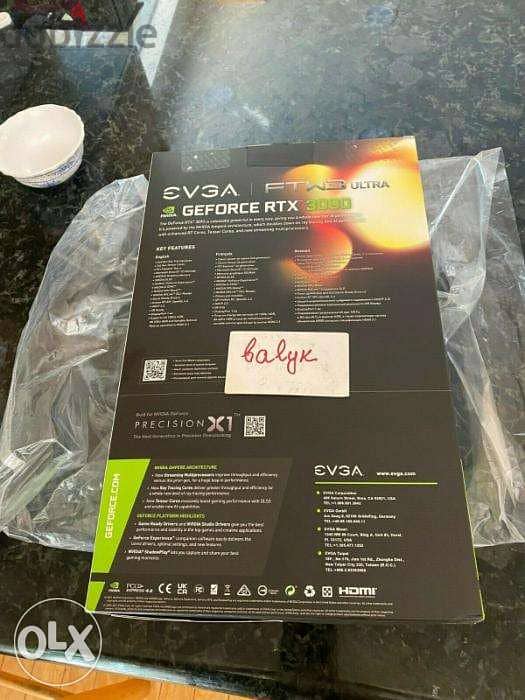 NEW EVGA GeForce RTX 3090 Ftw3 Ultra 1