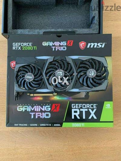 NEW MSI RTX 2080 TI Gaming X Trio