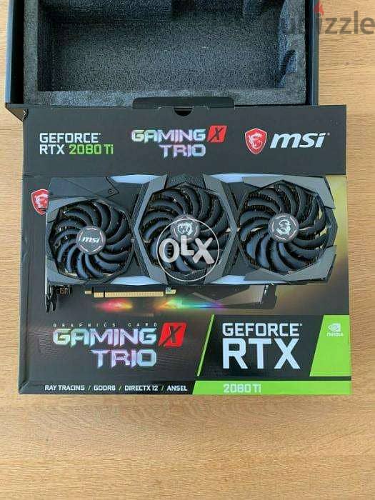 NEW MSI RTX 2080 TI Gaming X Trio 0