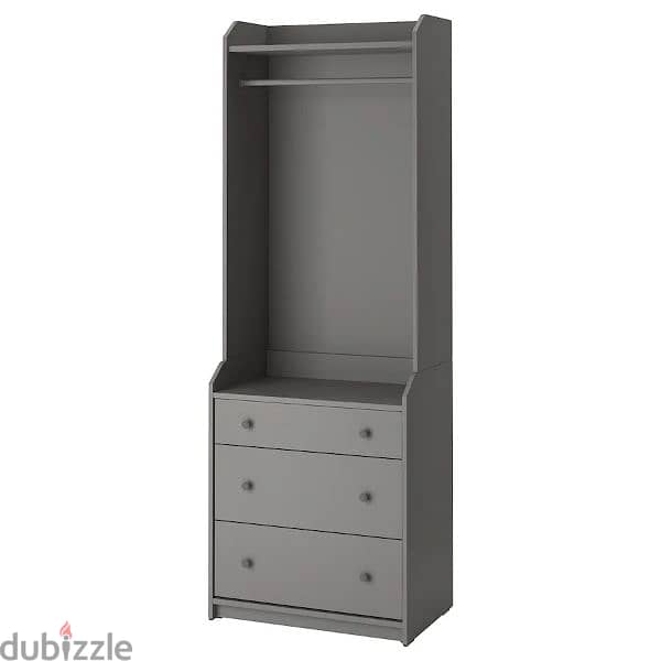 HAUGA Wardrobe with 40% Discount – Versatile Storage, Safety Fitting 0