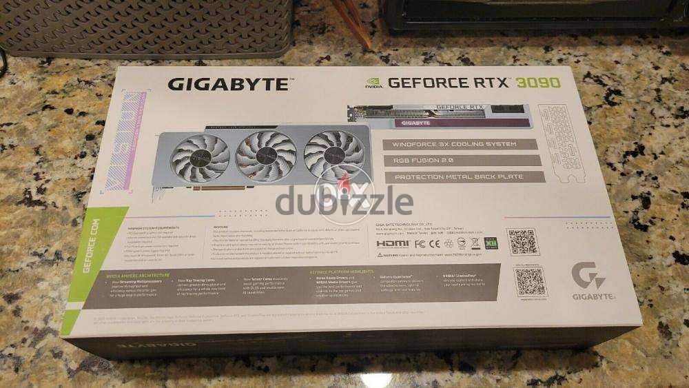 NEW Gigabyte RTX 3090 Vision OC 24GB GDDR6X 1