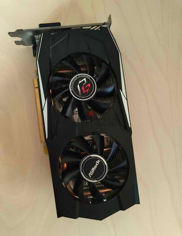 Graphics card Assrock radeon  RX570 OC 8Gb 0