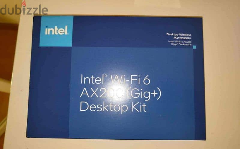 unopened box of Intel wifi 6 m. 2 card 0