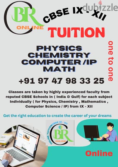 TUITION BOARD EXAM CBSE Grds: 10-12  WhatsApp +91 9747983325