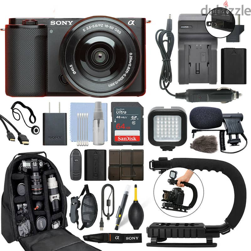 SONY ZV - E10 MIRRORLESS 16-50MM LENS RETAIL KIT 0