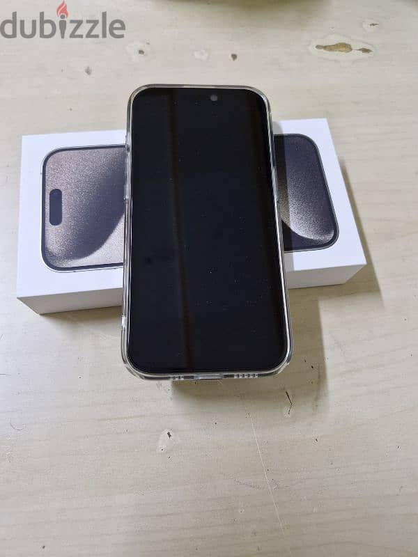 iPhone 15pro Natural Titanium 256gb 1