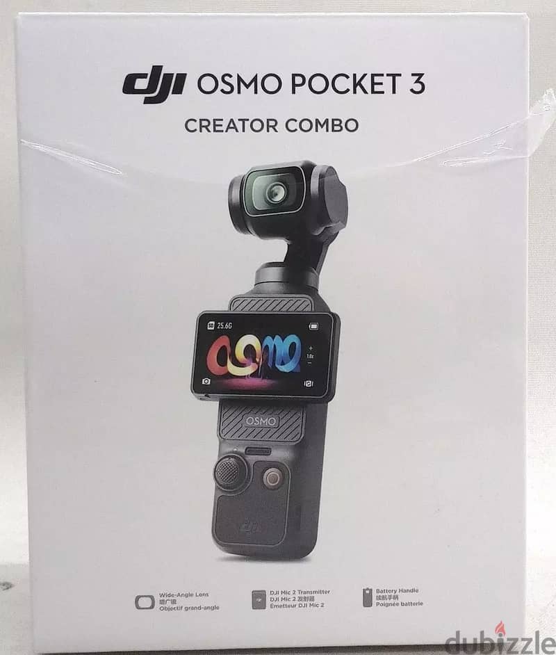 Dji Osmo Pocket3 Creator Combo Wearable Camera Action Cam 4