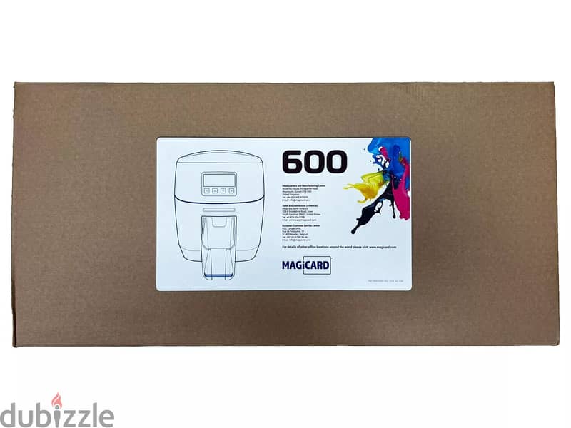 New Magicard 600 STD Duo Dual-Sided ID Card Printer System 3652-5021/ 3