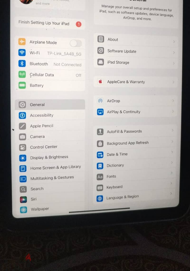 Ipad minin5 256gb wifi and Cellular 0